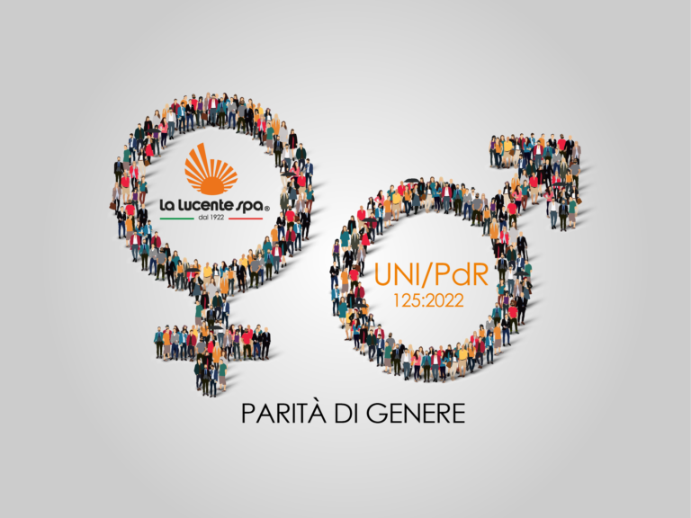 Gender Equality: La Lucente certificata per il suo impegno nelle pari opportunità in azienda